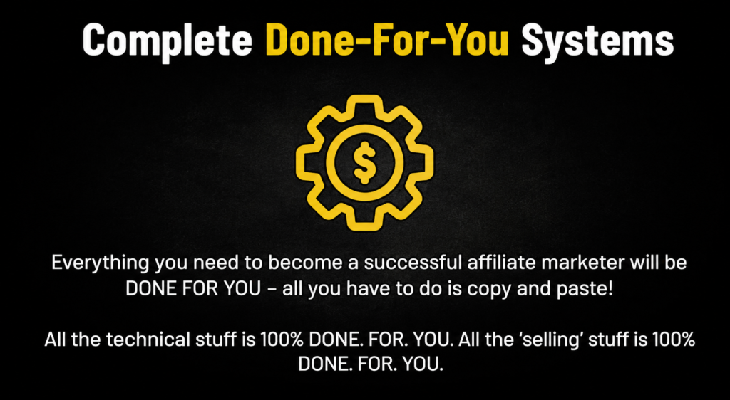 Complete systems for affiliate success