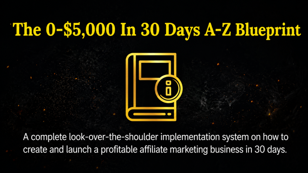 The 0-$5,000 marketing blueprint